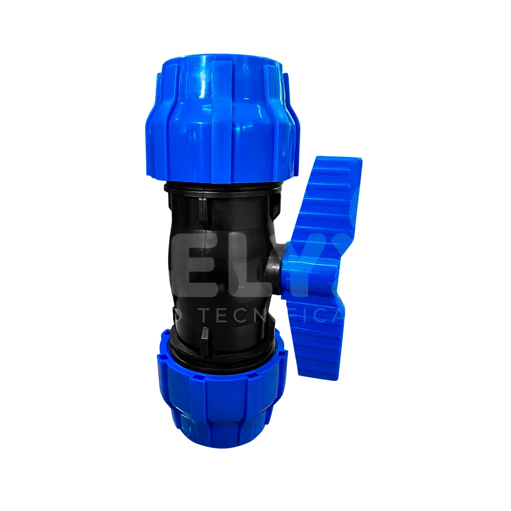 Llave ( VALVULA) de paso HDPE PN16