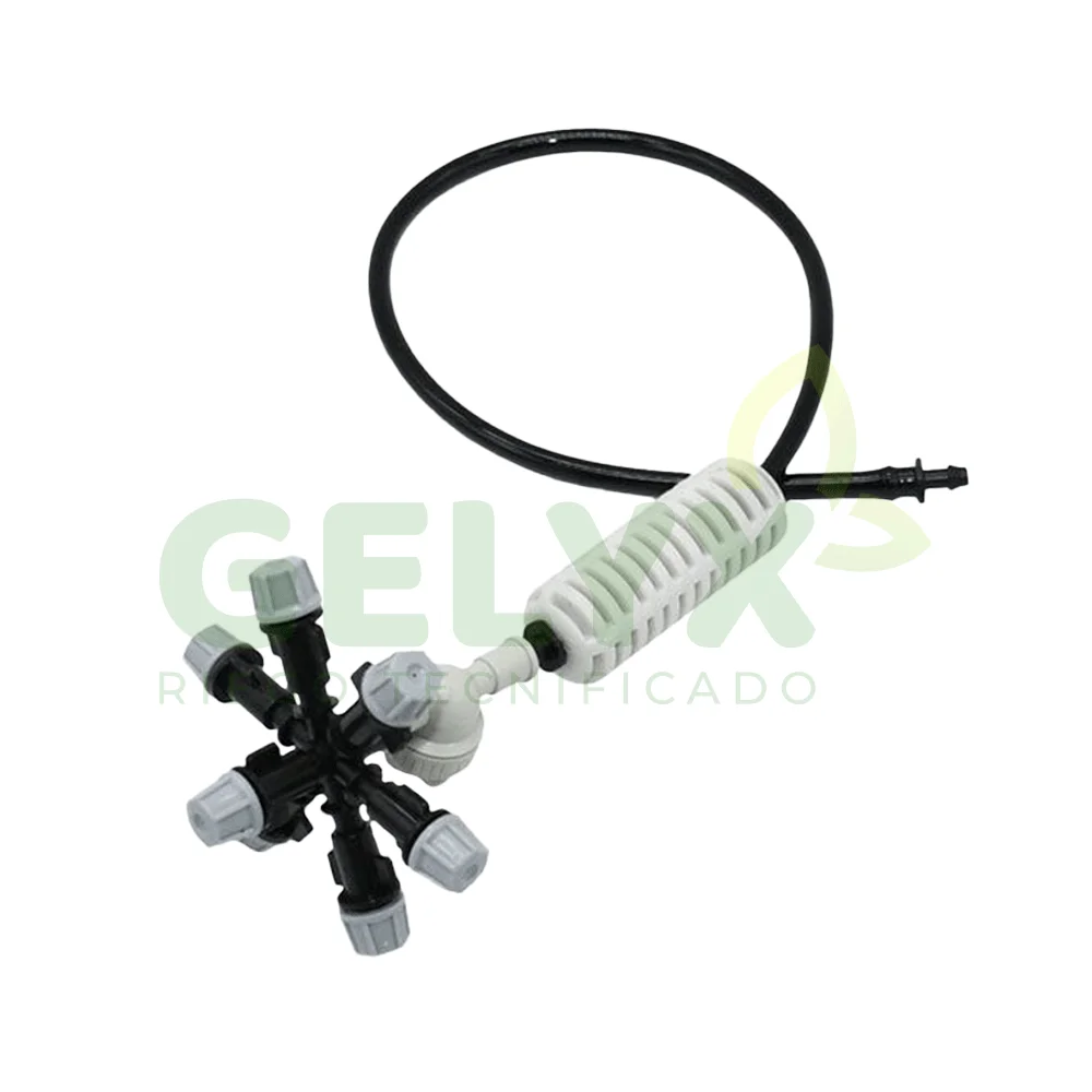 NEBULIZADOR DE RIEGO  DE 6 SALIDAS