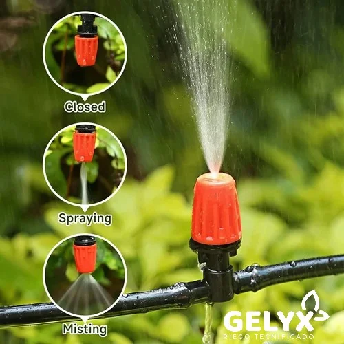 NEBULIZADOR DE RIEGO DE 1 SALIDA  NARANJA