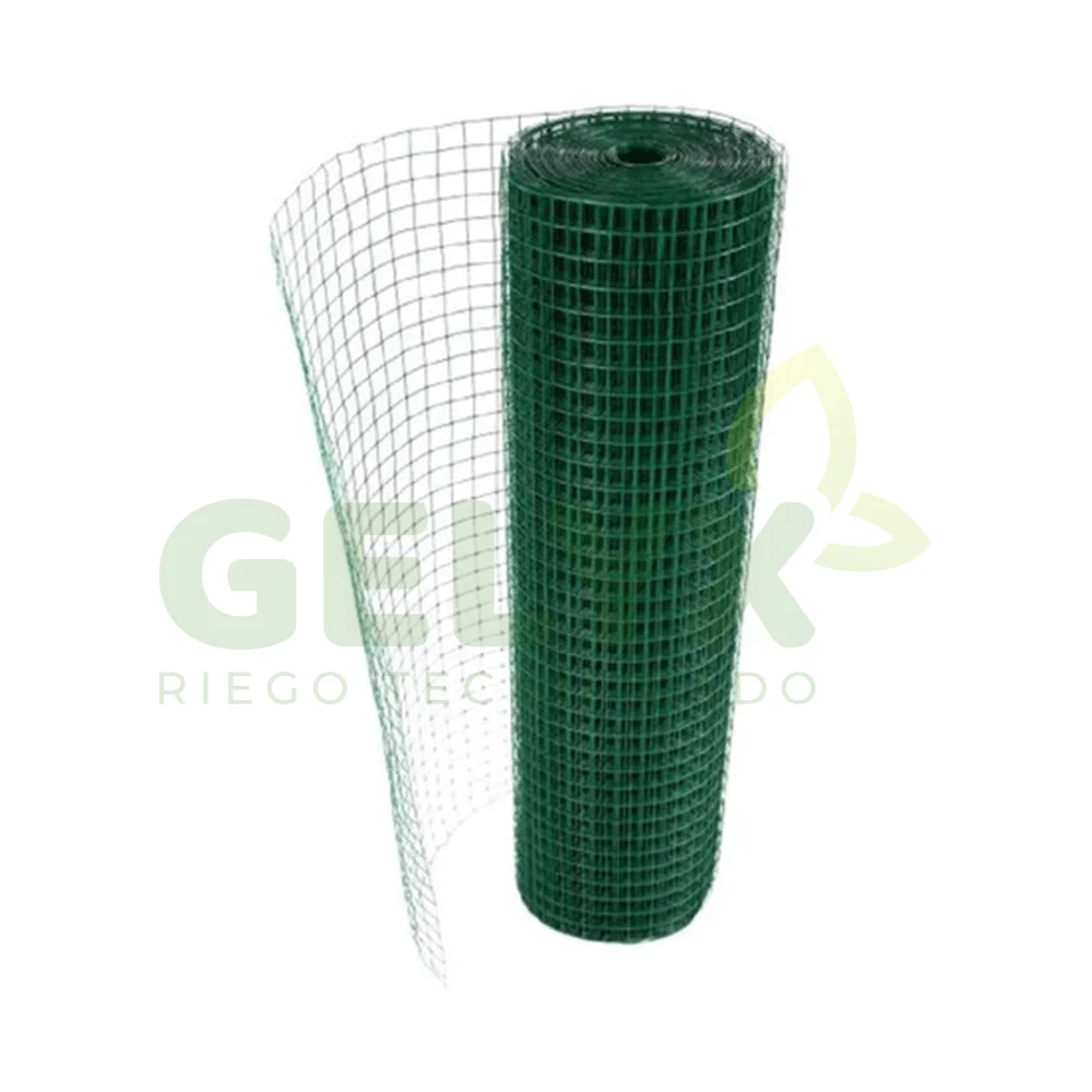 MALLA METALICA PLASTIFICADA 3/8